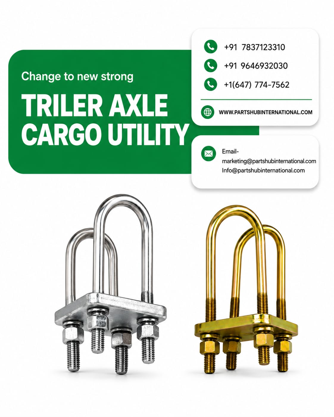 TRILER AXLE CARGO UTILITY
