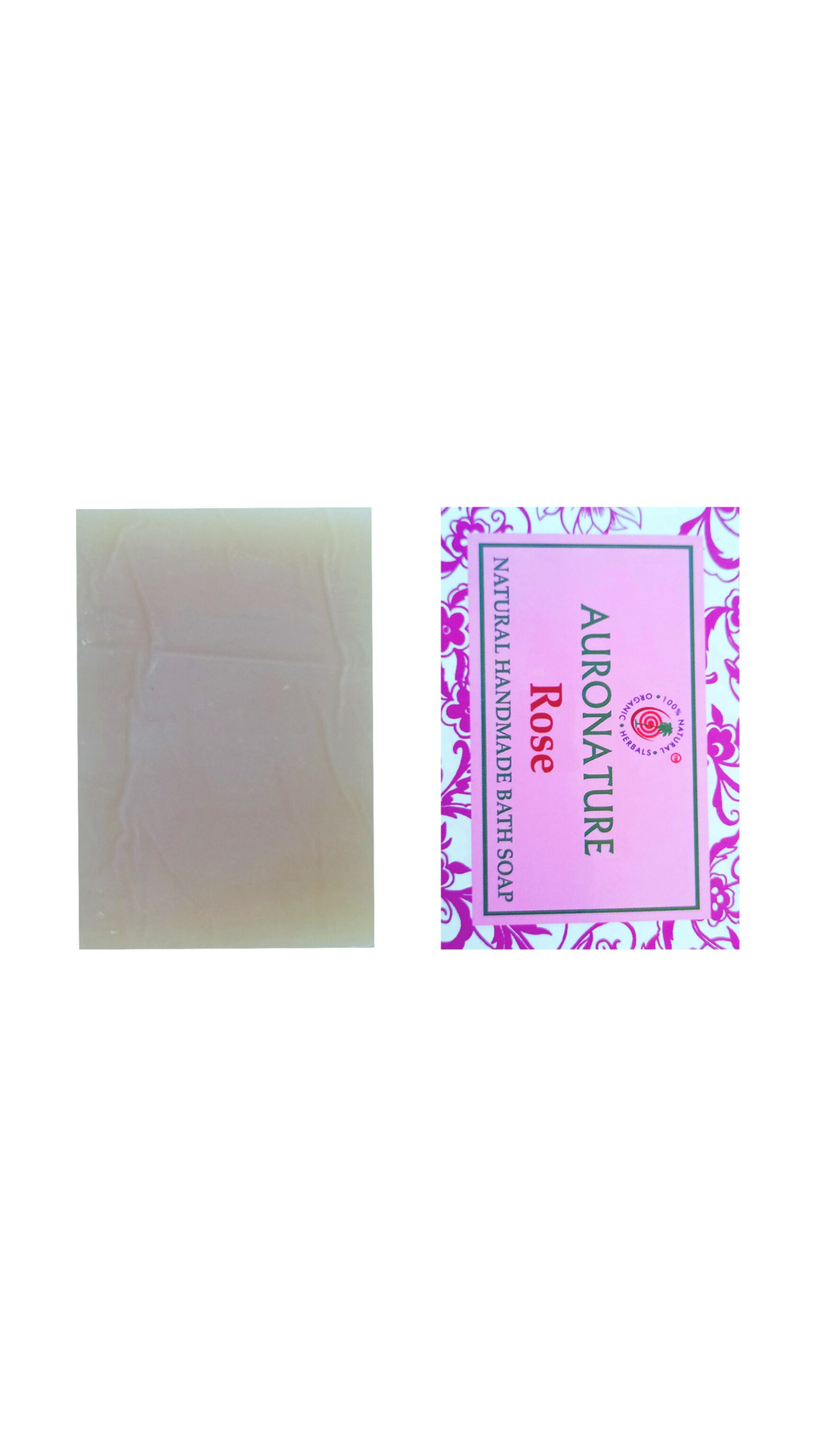 Rose soap 