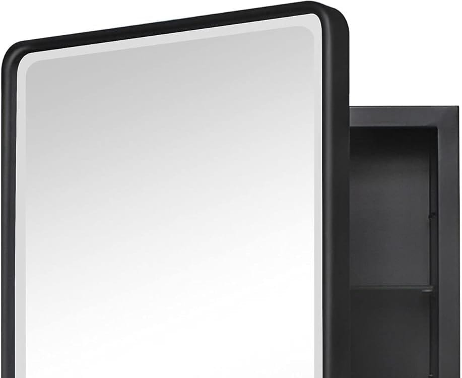 Bathroom Mirror Cabinet (Recessed, Multi-Color Frame)