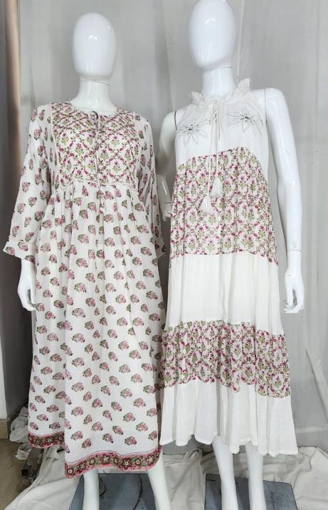 Women's Printed Maxi Dress
