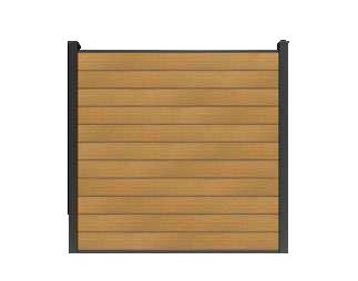 Co-extrusion Fence Panel (Capped Pro Collection)