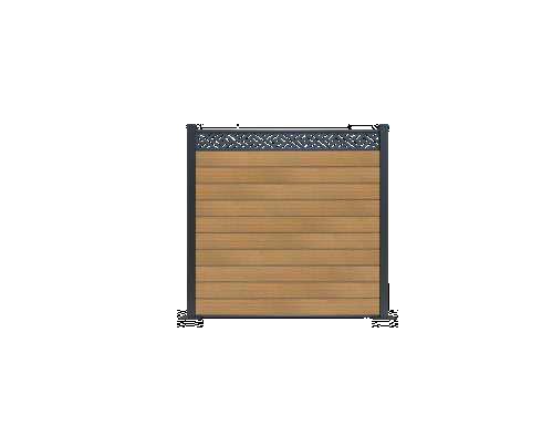 Co-extrusion Fence Panel (Capped Pro Collection)