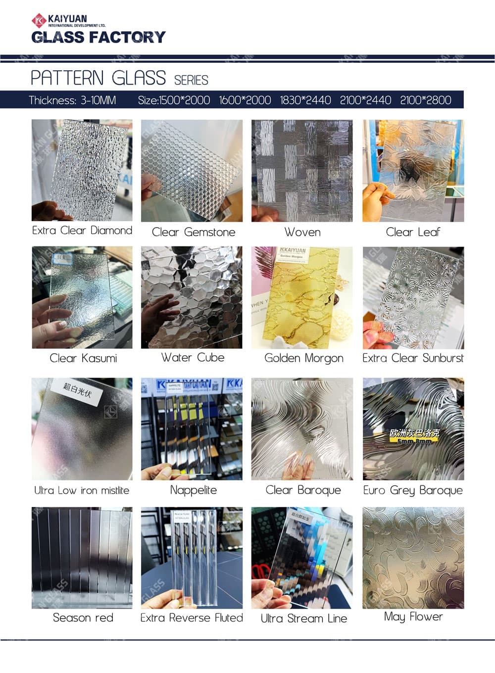 Pattern Glass Series (Group 3)