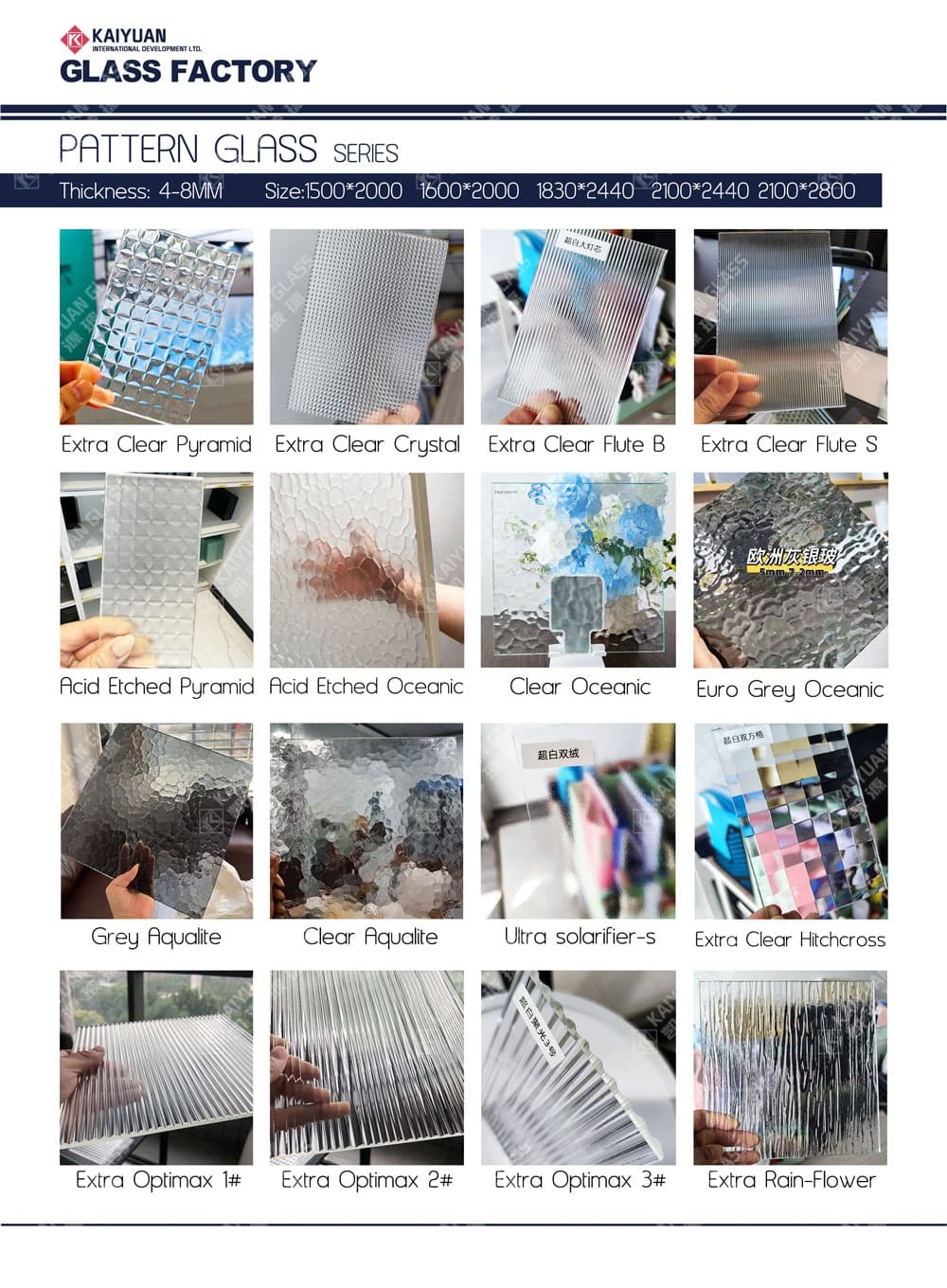 Pattern Glass Series (Group 2)