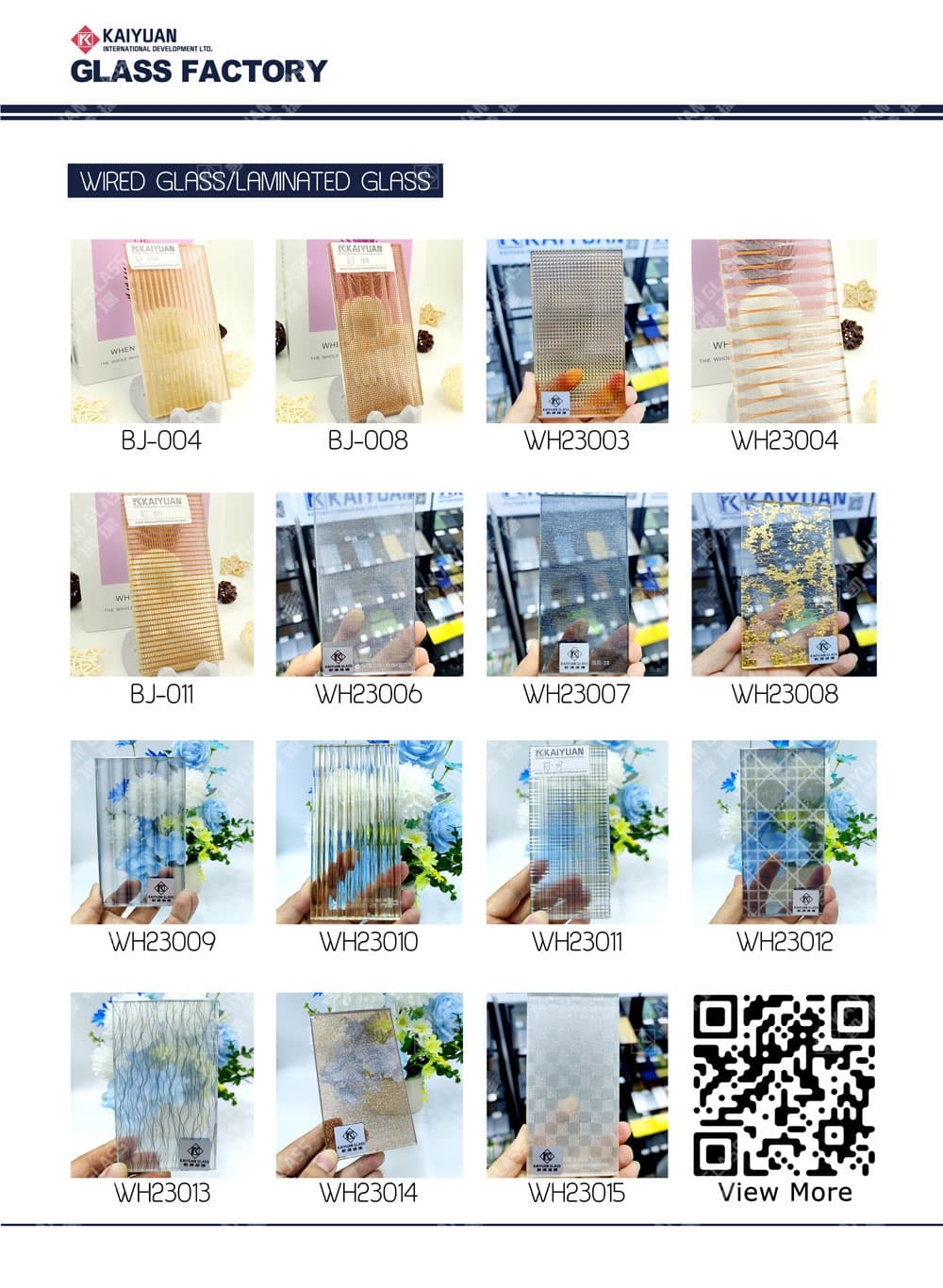 Wired Glass and Laminated Glass (BJ and WH series)