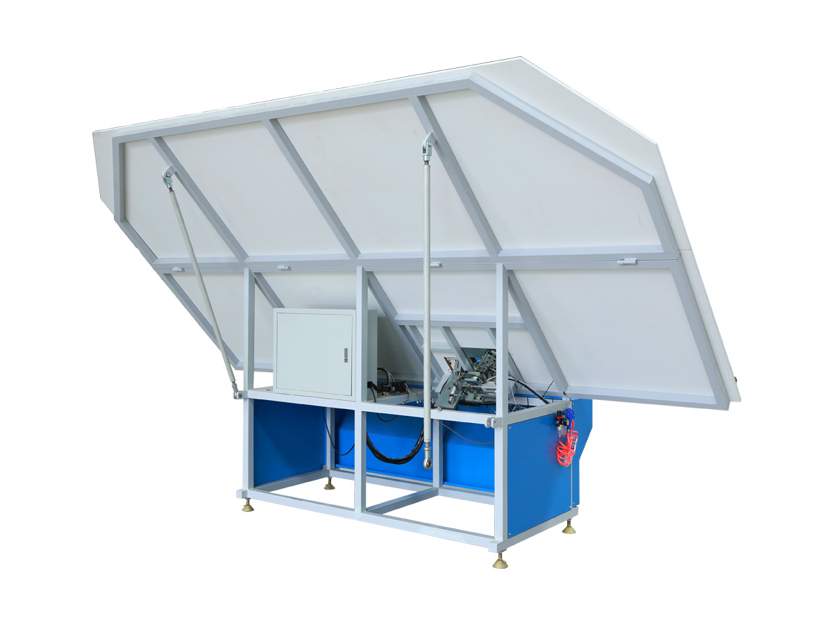 Aluminum strip bending machine