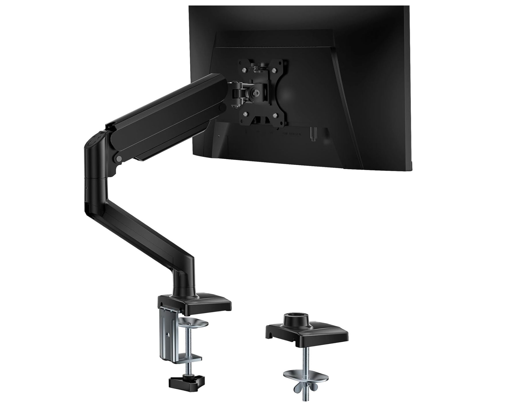 MCR-MSE01 Gas Spring Monitor Arm Desk Mount Height Adjustable 13"-32" Screen Stock Monitor Stand