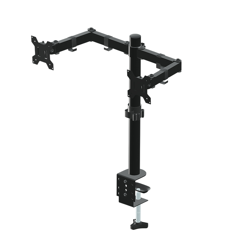 MCR-M052 Versatile Dual Monitor Arm for Gaming Office 2 Screens Multi Monitor Stand