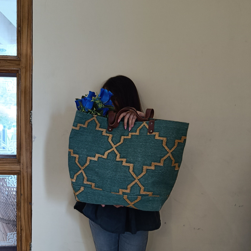 Dhurrie Tote Bag