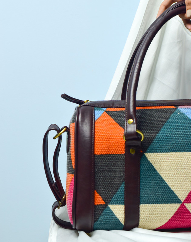 Dhurrie Duffle Bag