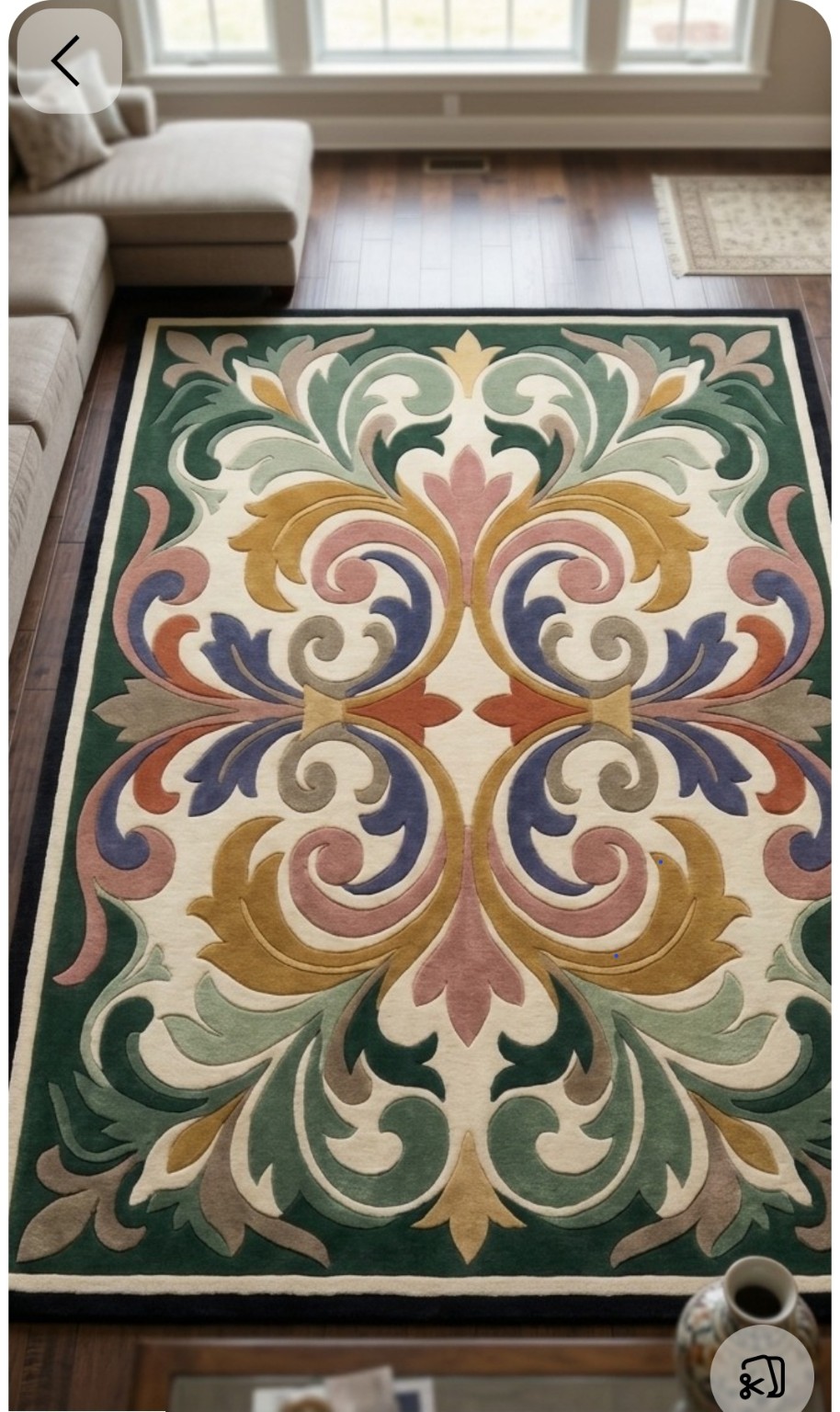 MHR-001 Heritage Botanical Scroll