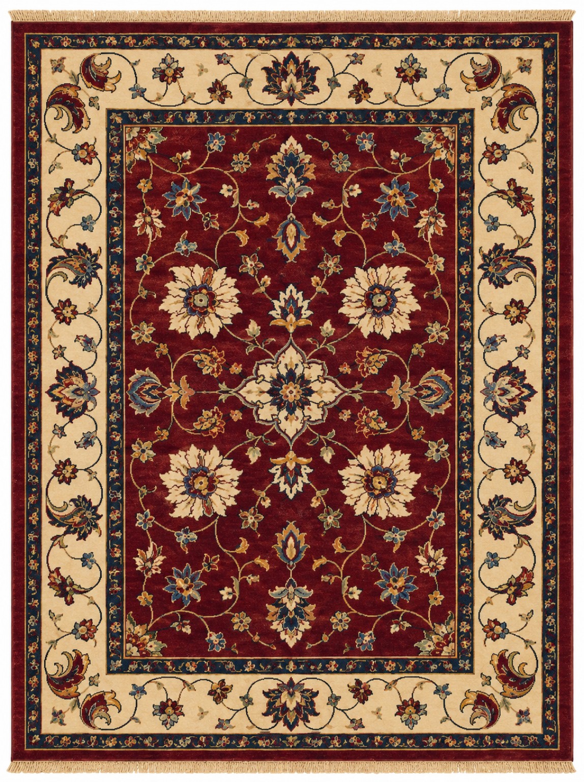 MHR-004 Burgundy Floral Heritage