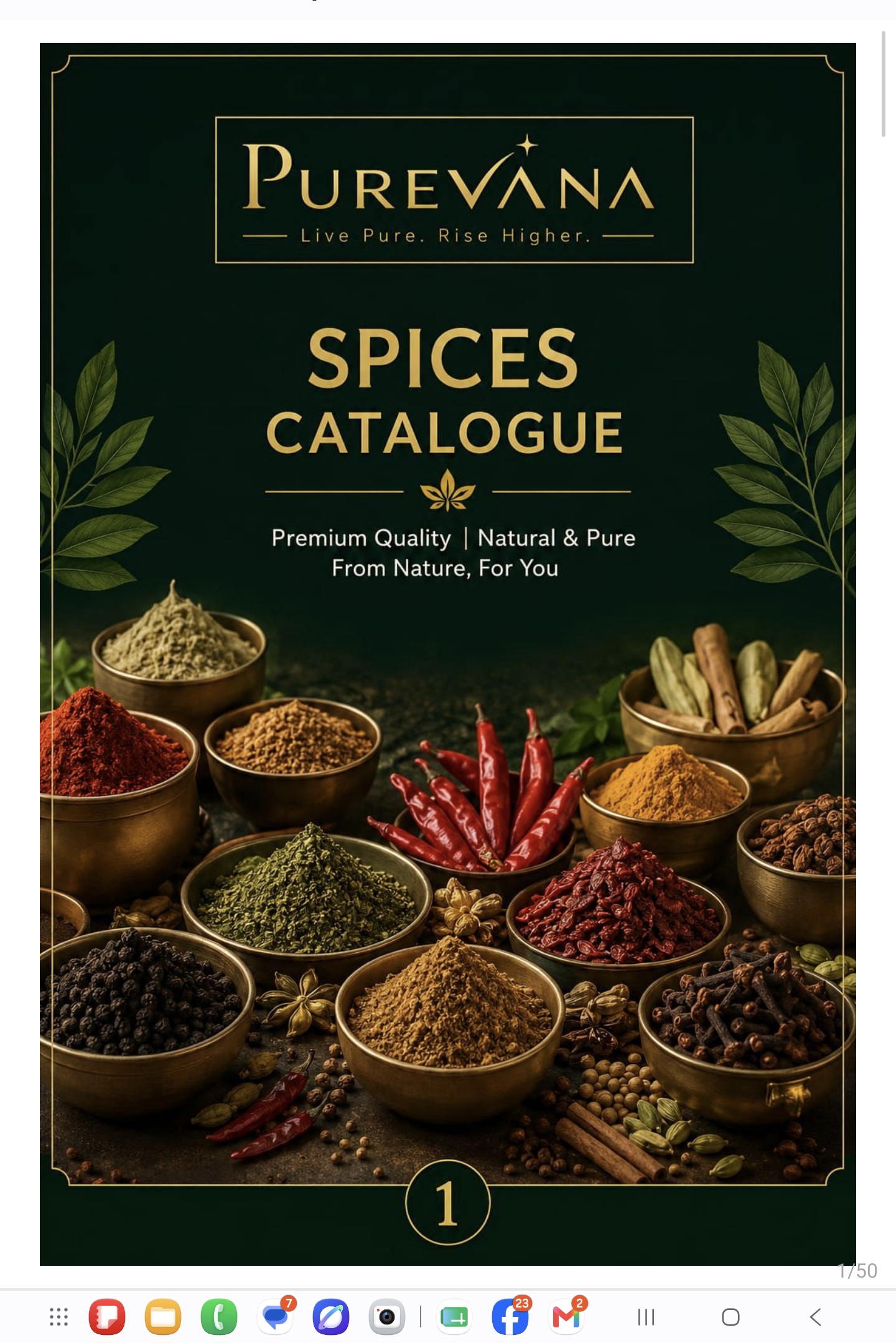 Dehydrated Spices and Food Ingredients