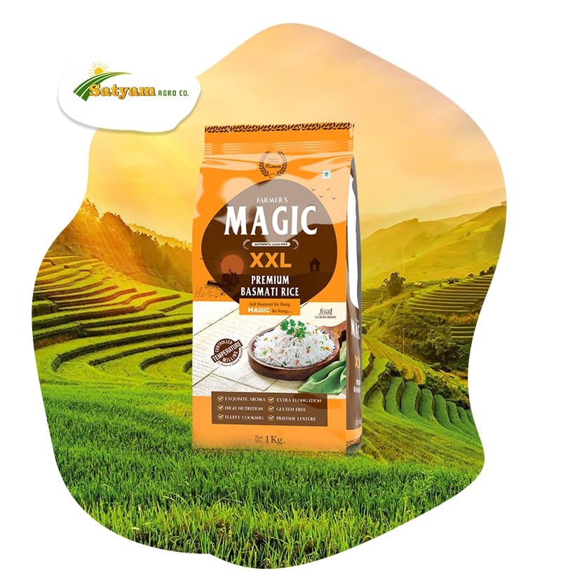 Farmer's Magic XXL Steamed Basmati Rice