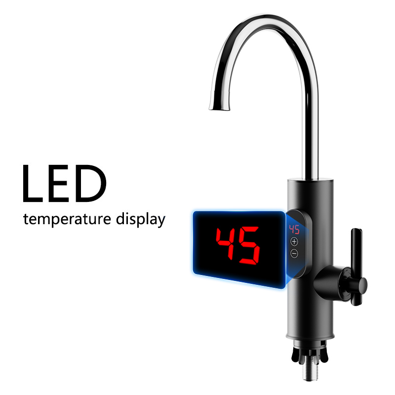 ABS Constant-Temperature Heating Water Valve – For Kitchens and Bathrooms – Black WM-SS-2H