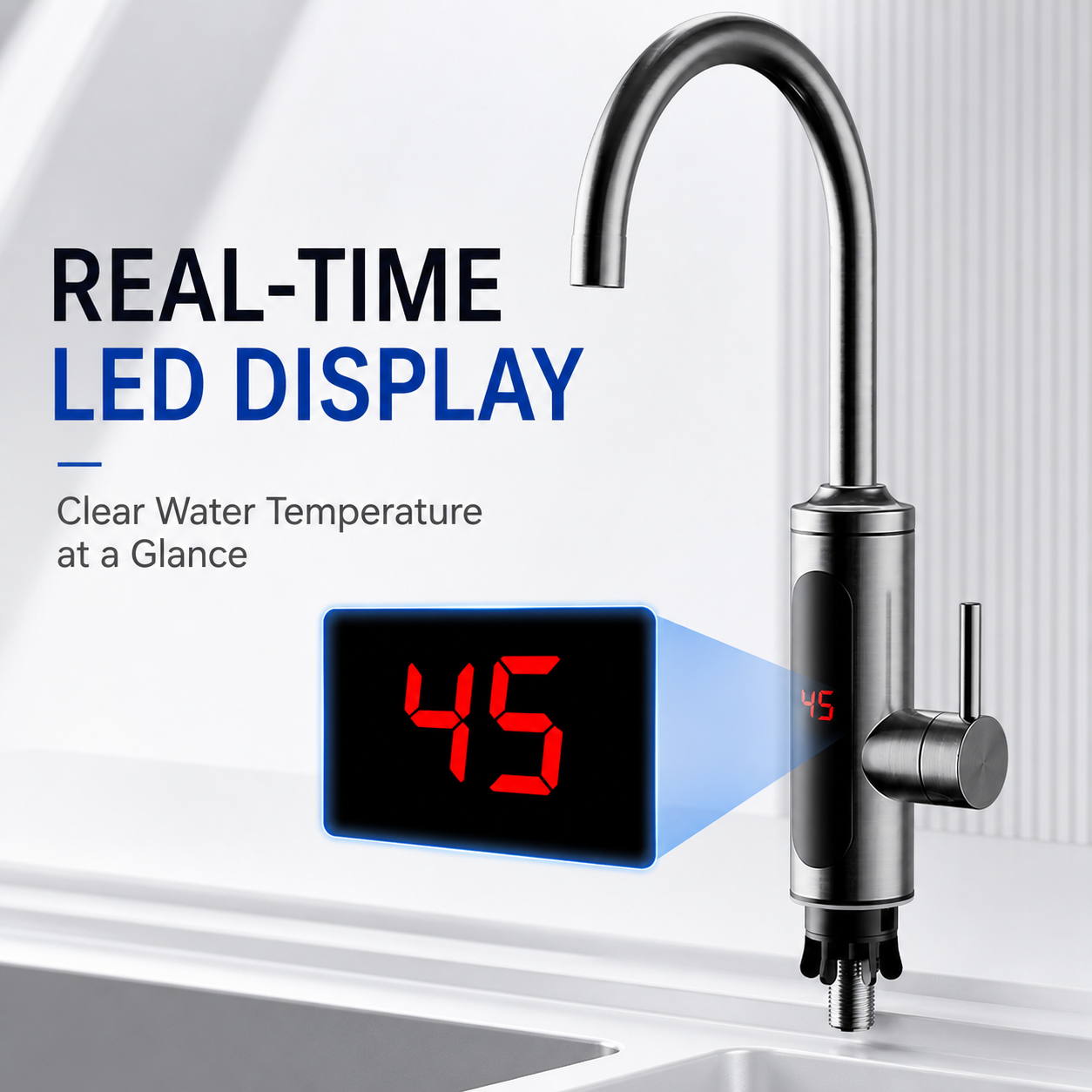 Smart Heated Electric Hot Water Valve WM-DP-4
