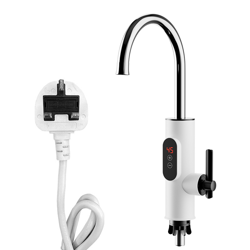 ABS Constant-Temperature Heated Water Valve – For Kitchens and Bathrooms – White WM-SS-2H