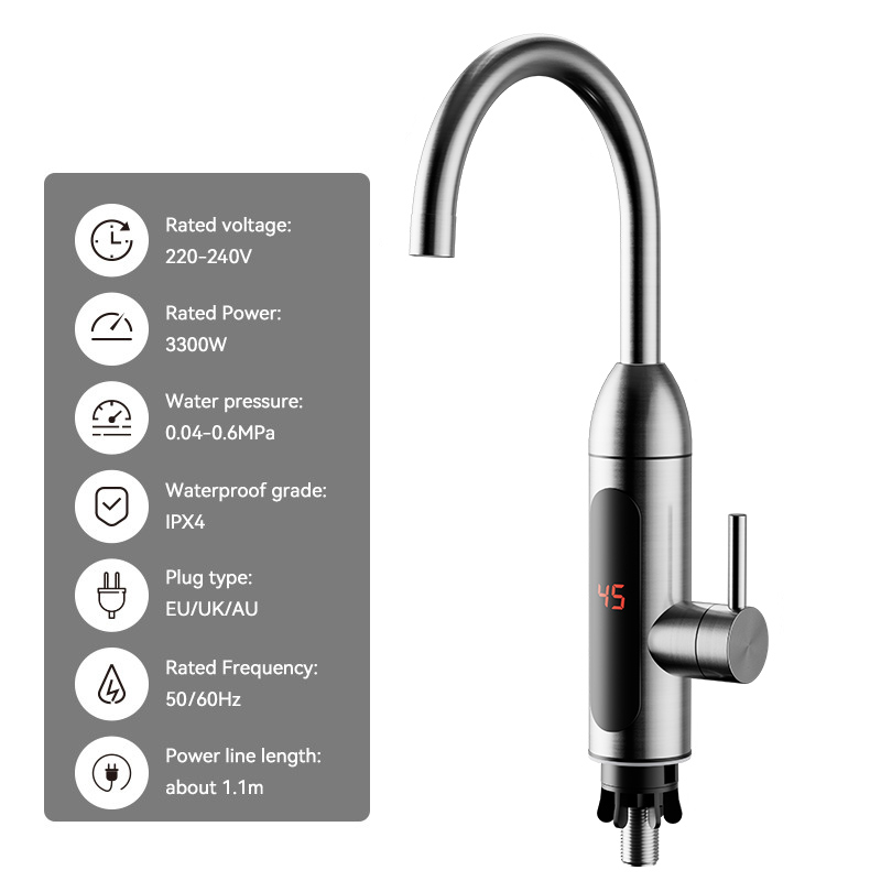 Instant-heating electric water valve WM-DP-2