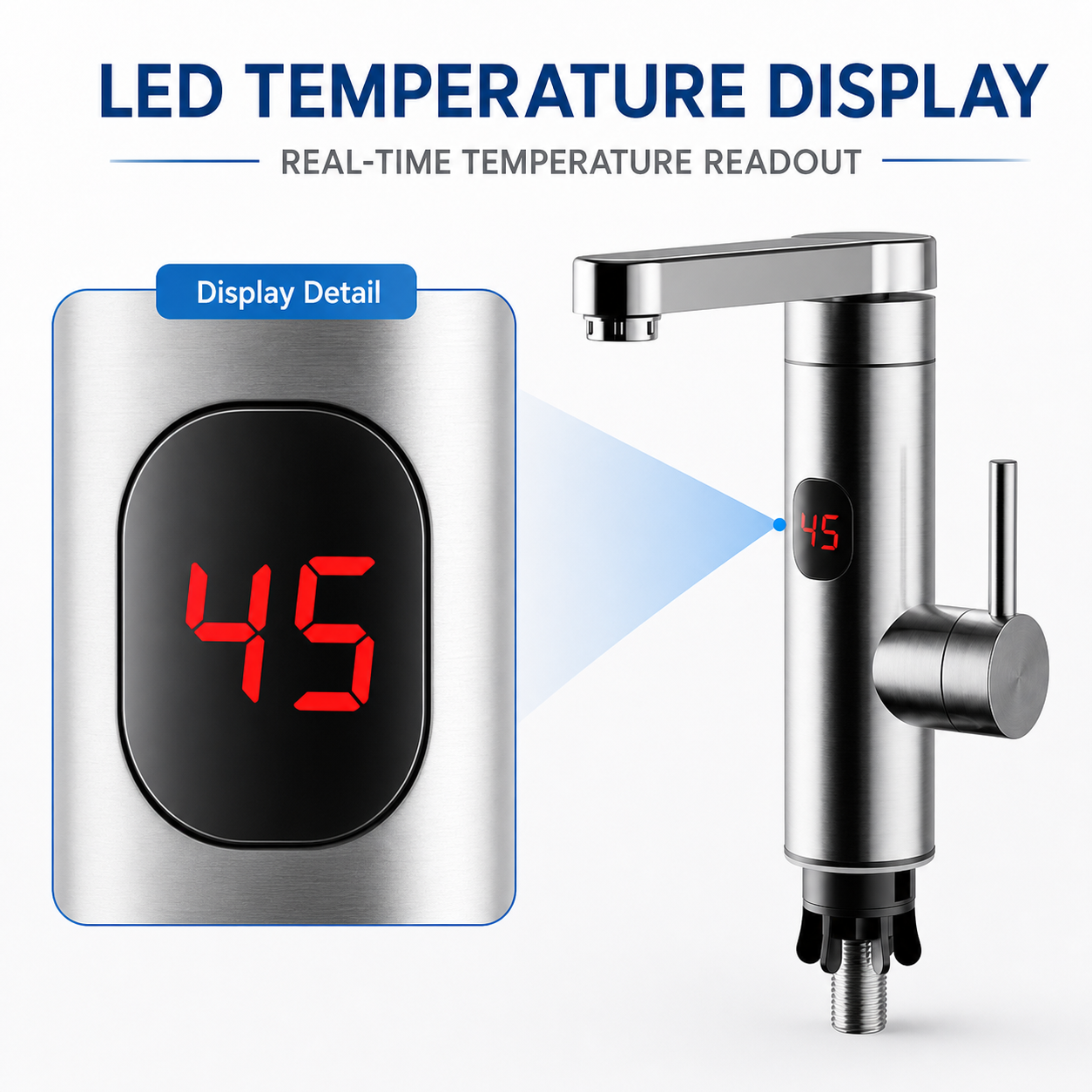 Plug-in Electric Water Heater Valve – Specifically for Balconies WM-SYP-WY