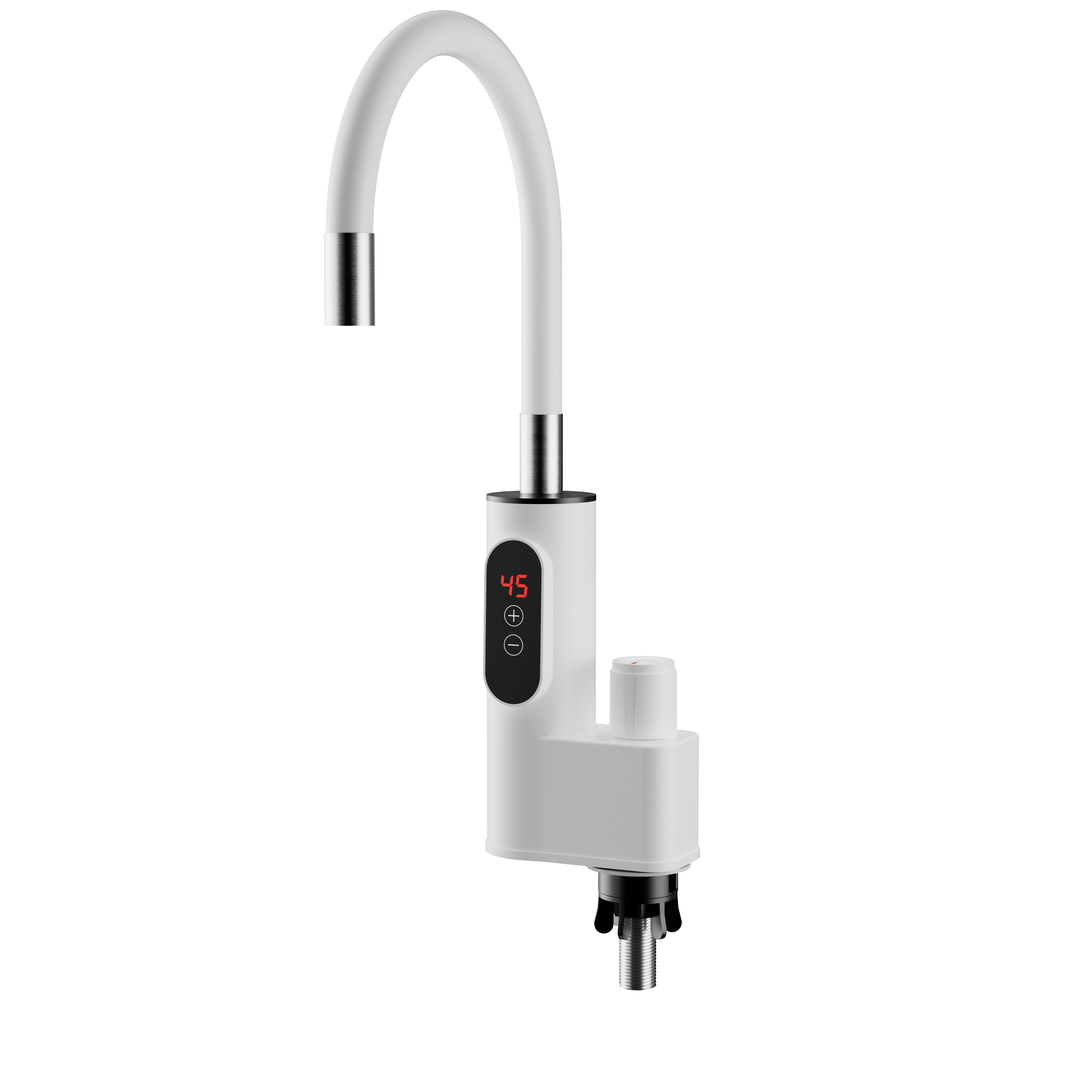 White heat-resistant tubing for electric hot-water taps WM-LZSS-1H