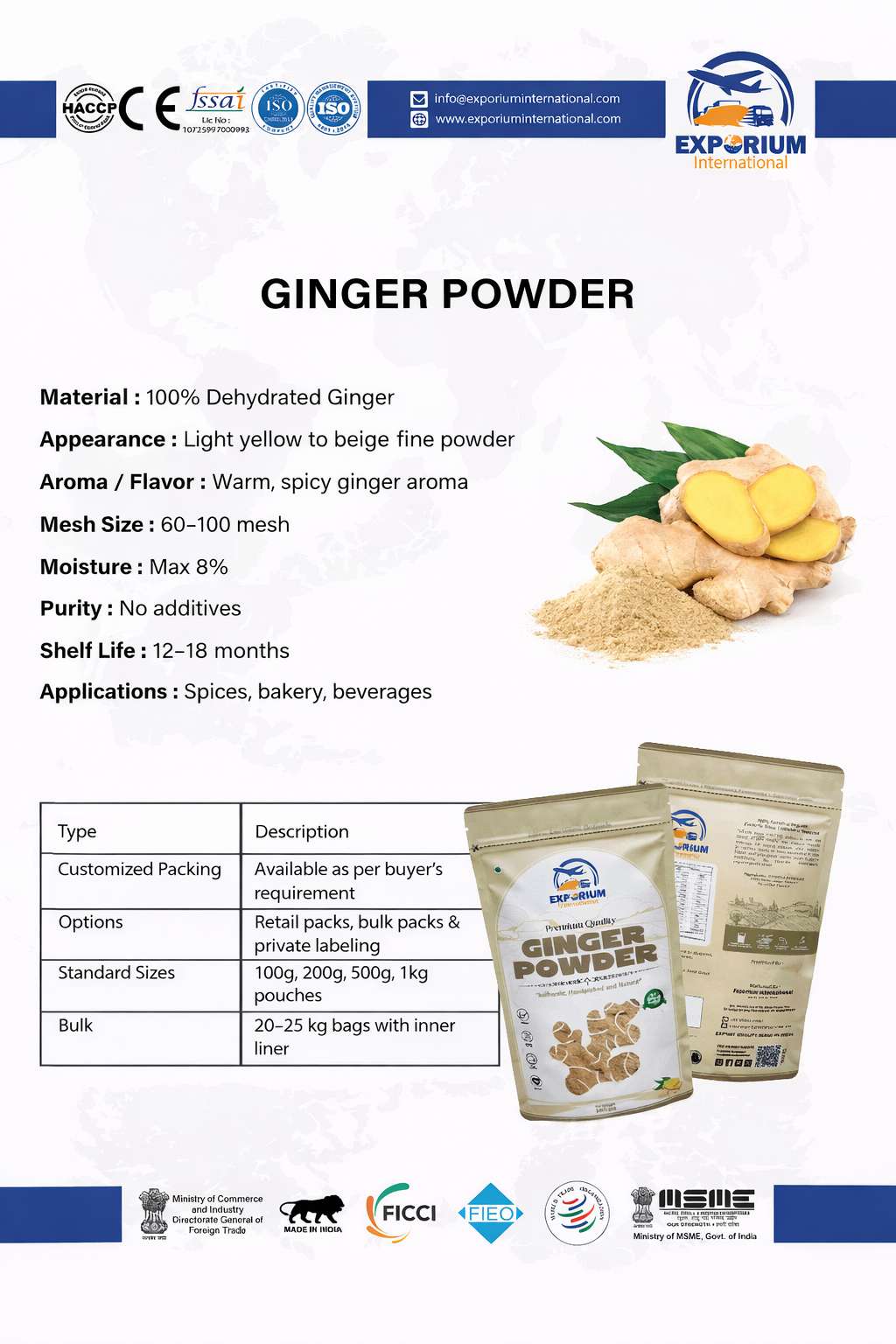 Dehydrated Fruit Powders