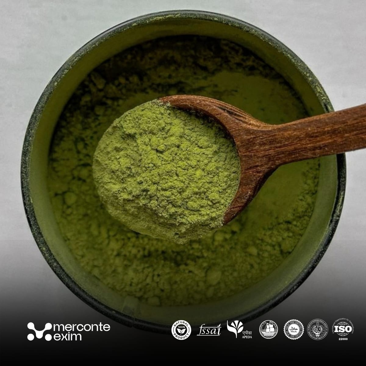 Pure Shadow-Dried Moringa Leaf Powder