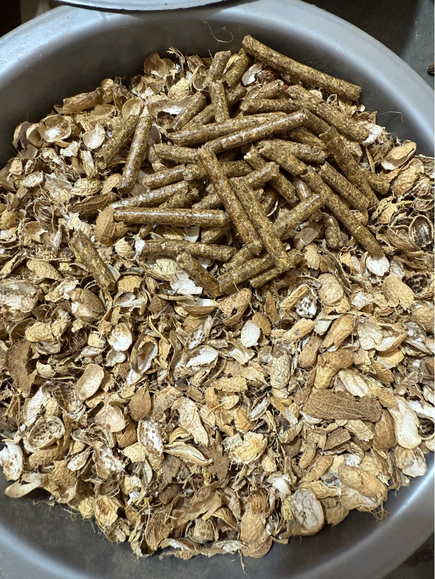 Groundnut Shell Pellets