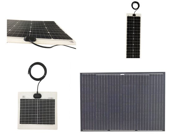 Semi-Flexible RV Solar Panel
