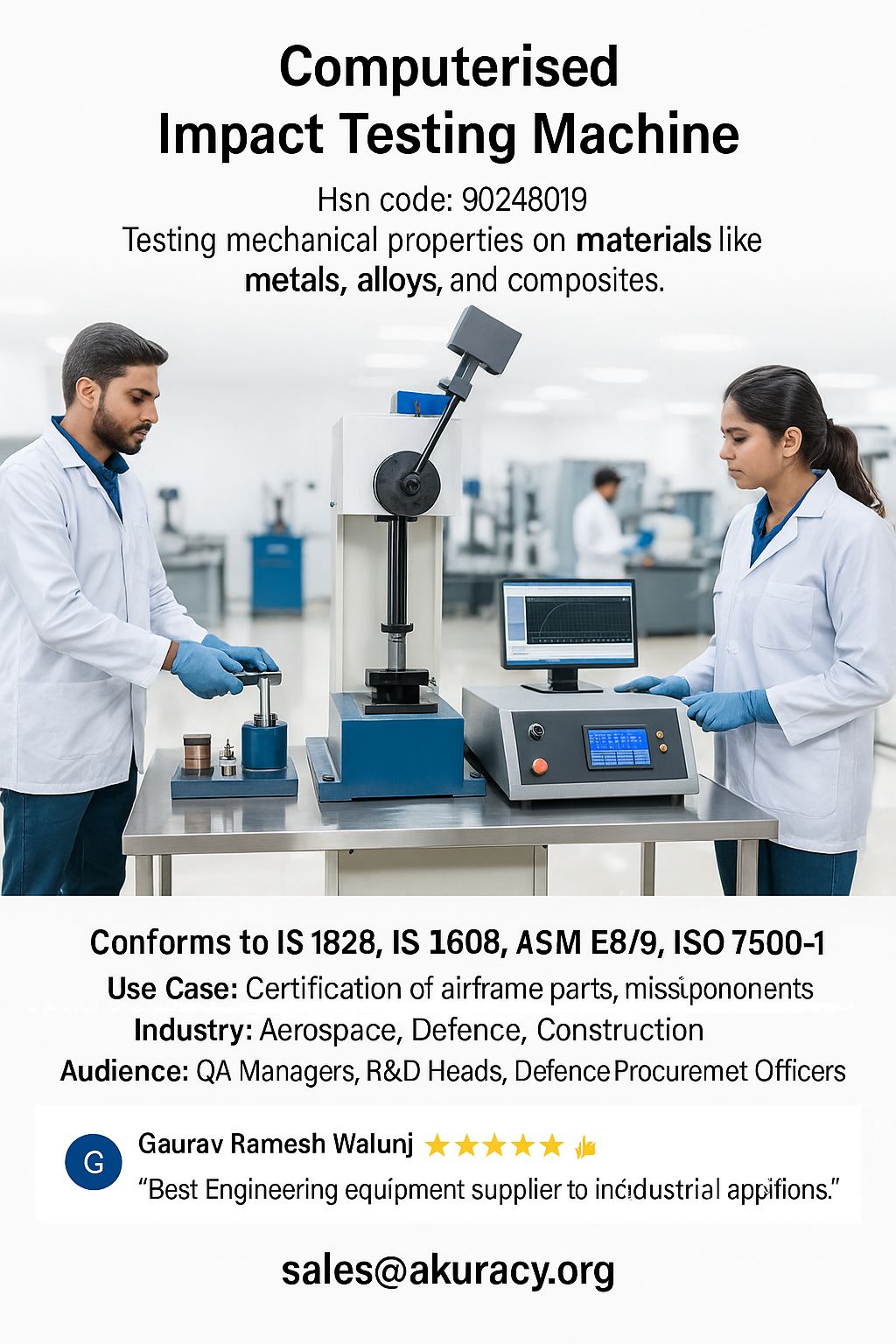 Impact Testing Machines