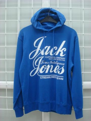 Graphic Pullover Hoodie (Royal Blue)