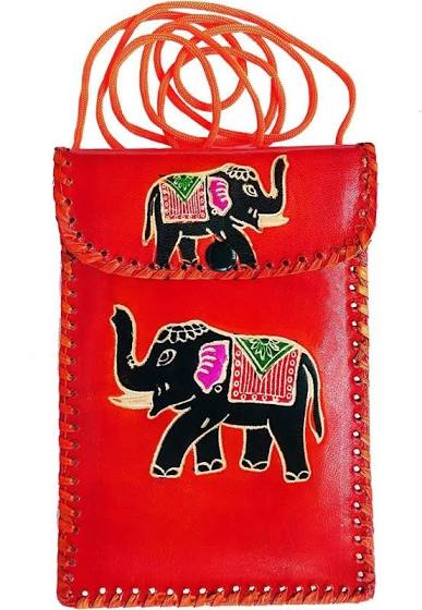 Handicrafts Paisley Batik Design Genuine 100% Pure Leather Shantiniketan Shoulder Bag Indian Tote
