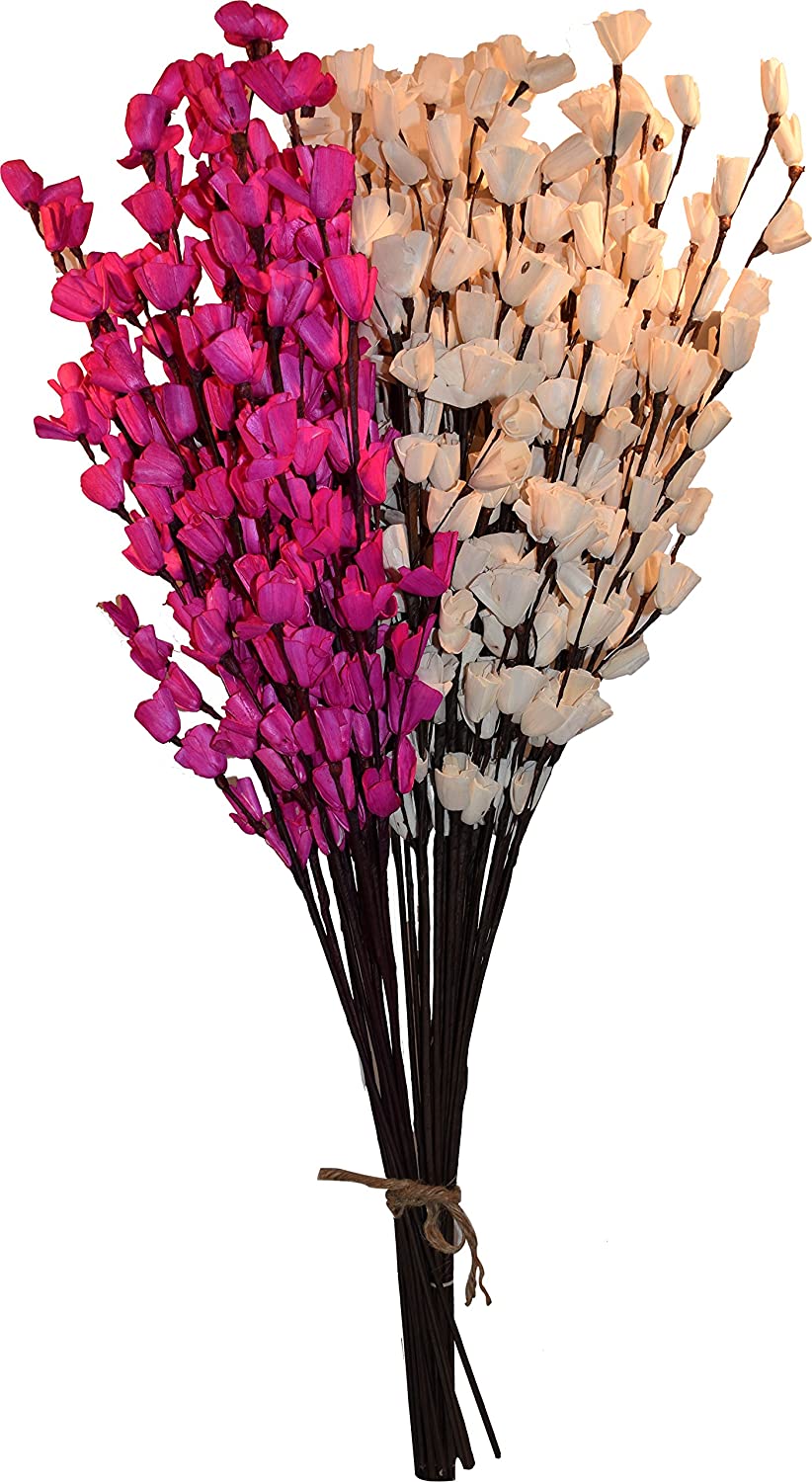 Palm Leaves Lily Long Floral Bunches (Handmade) Long 30 Inches One Bunch of Flower