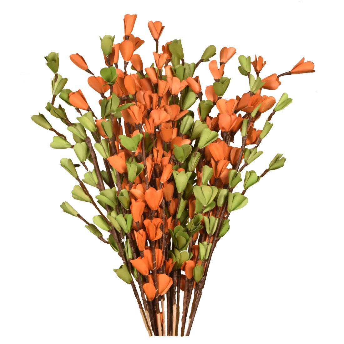 Palm Leaves Lily Long Floral Bunches (Handmade) Long 30 Inches One Bunch of Flower