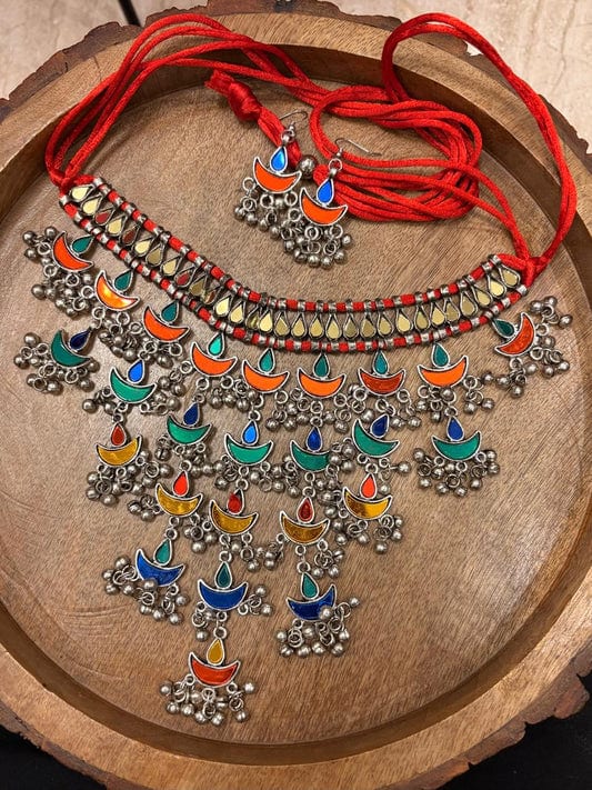 Mirror Necklace Set