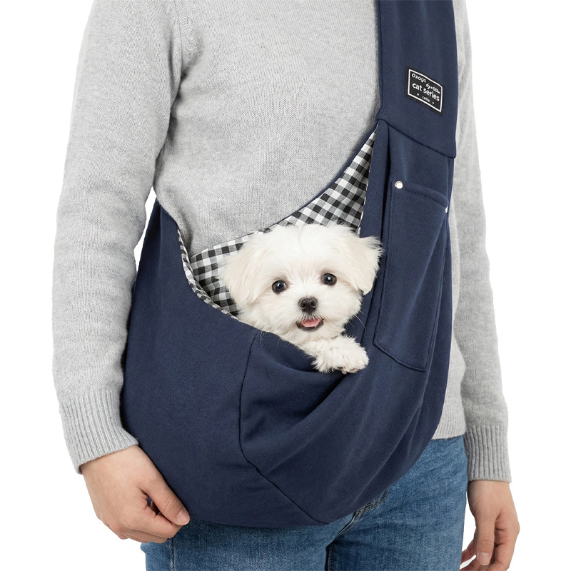 Comfortable Dog Bag Pet Crossbody Shoulder Bag Outdoor Travel Portable Cat Puppy Sling Carrier Bag Pet Carrying Supplies