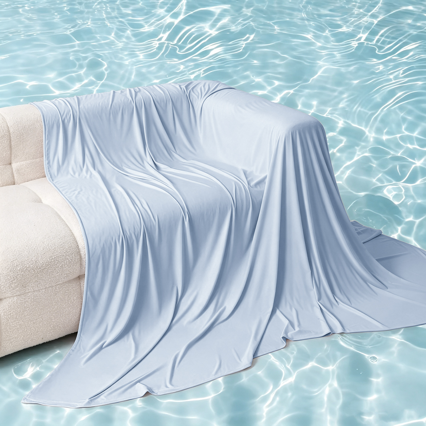 Summer Bed Blanket Ice Silk Cooling Blanket Air Conditioning Quilt Skin-friendly Light And Thin Breathable Quilt For Home Office