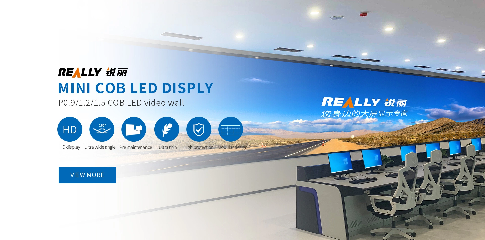 COB LED Large-Screen Display System