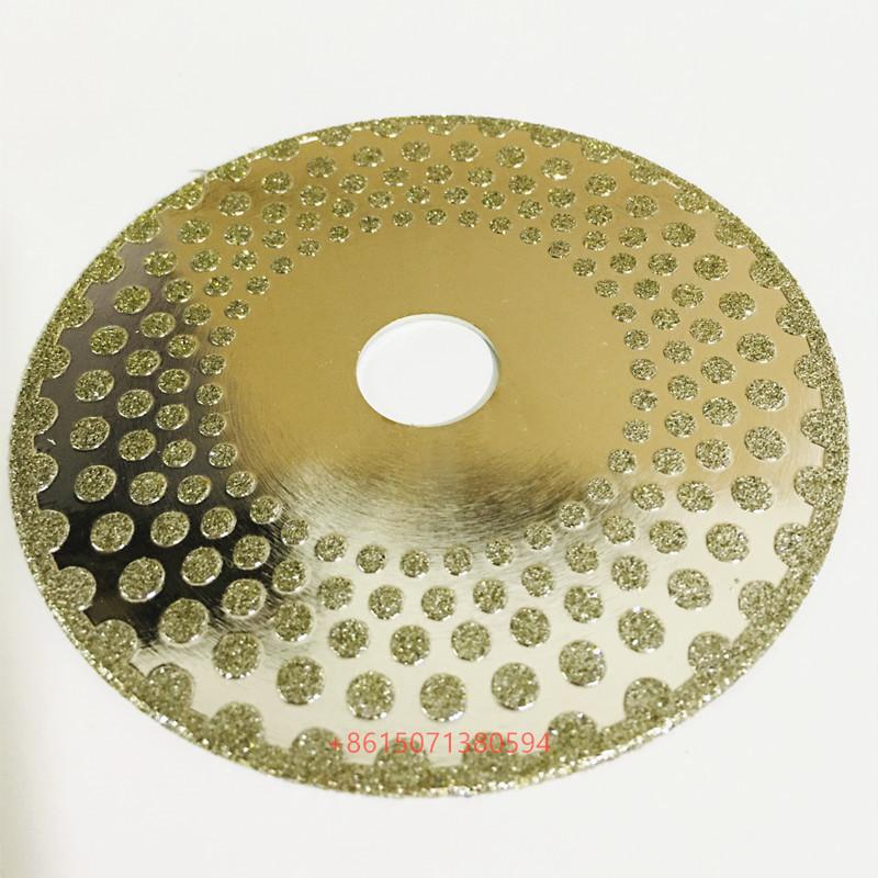 Diamond Grinding Disc (Dot Matrix Pattern, Yellow Base)