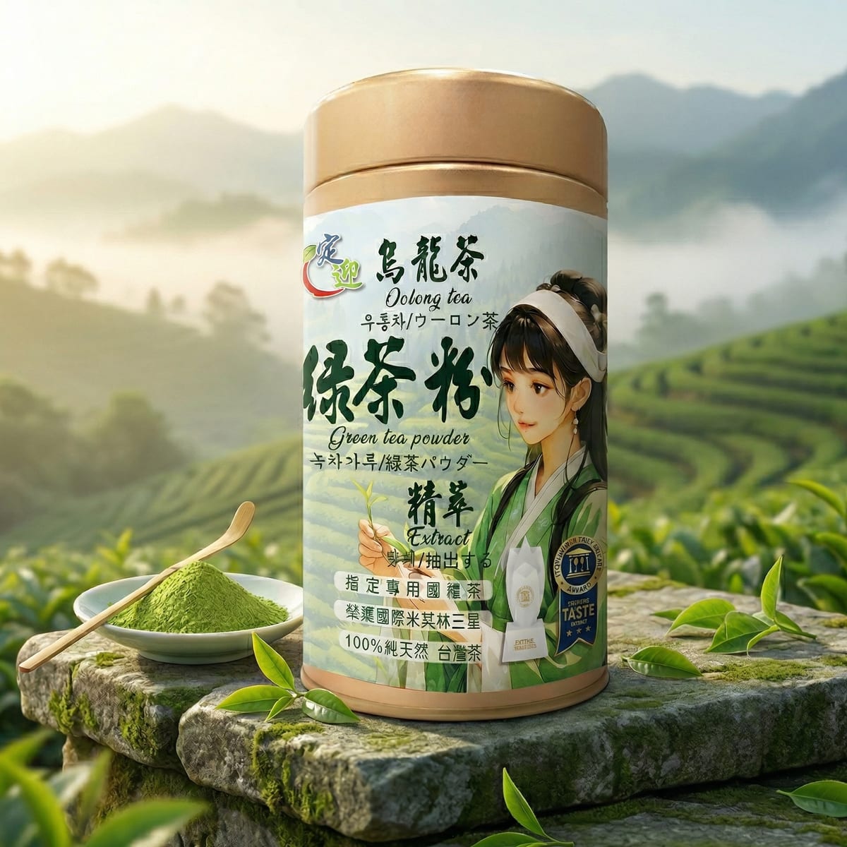 Oolong Green Tea Powder 150g