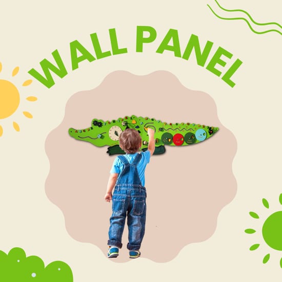 Caterpillar Activity Wall Panel