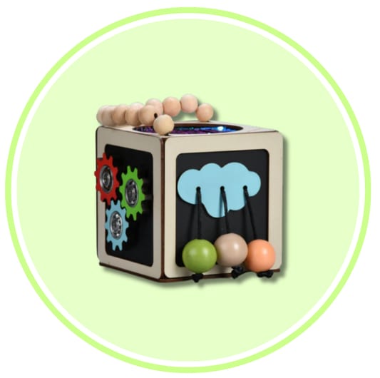 4-inch Activity Busy Cube
