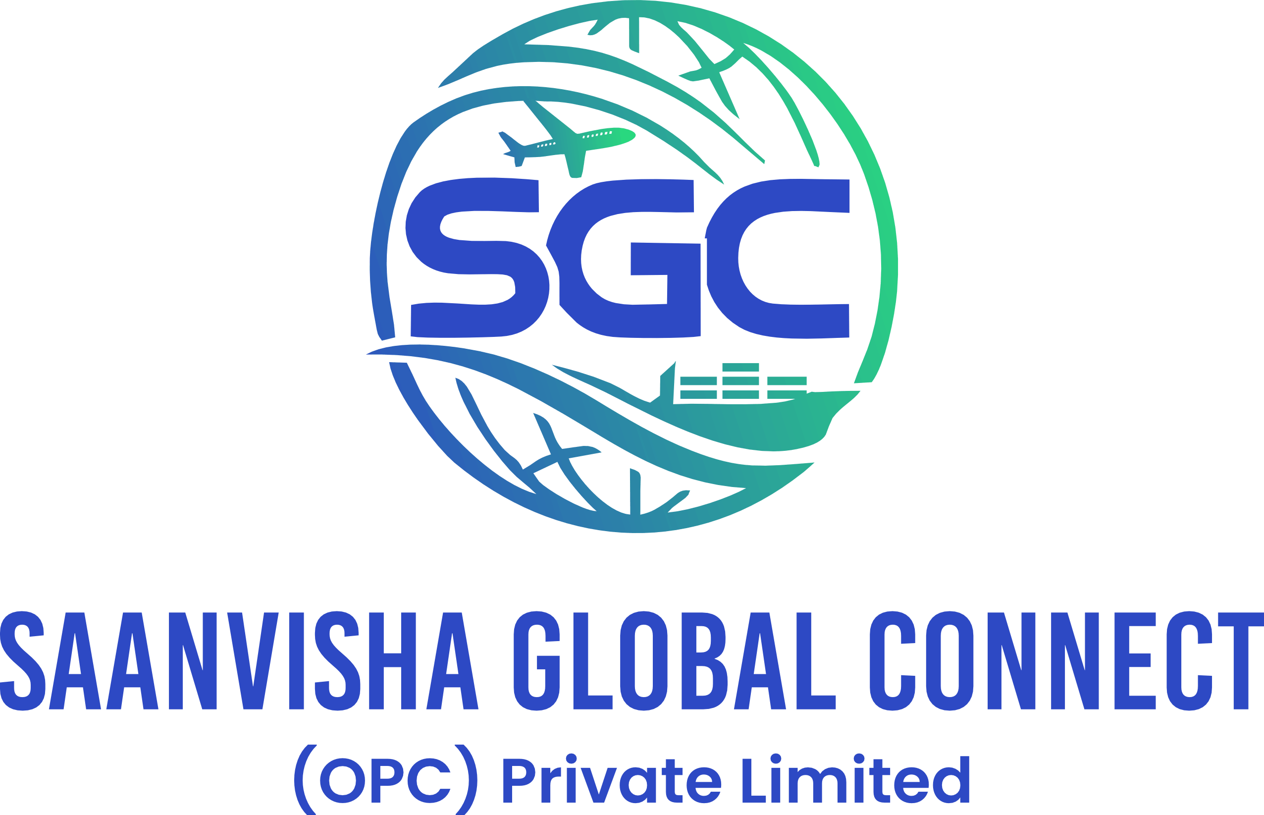 Saanvisha Global Connect logo