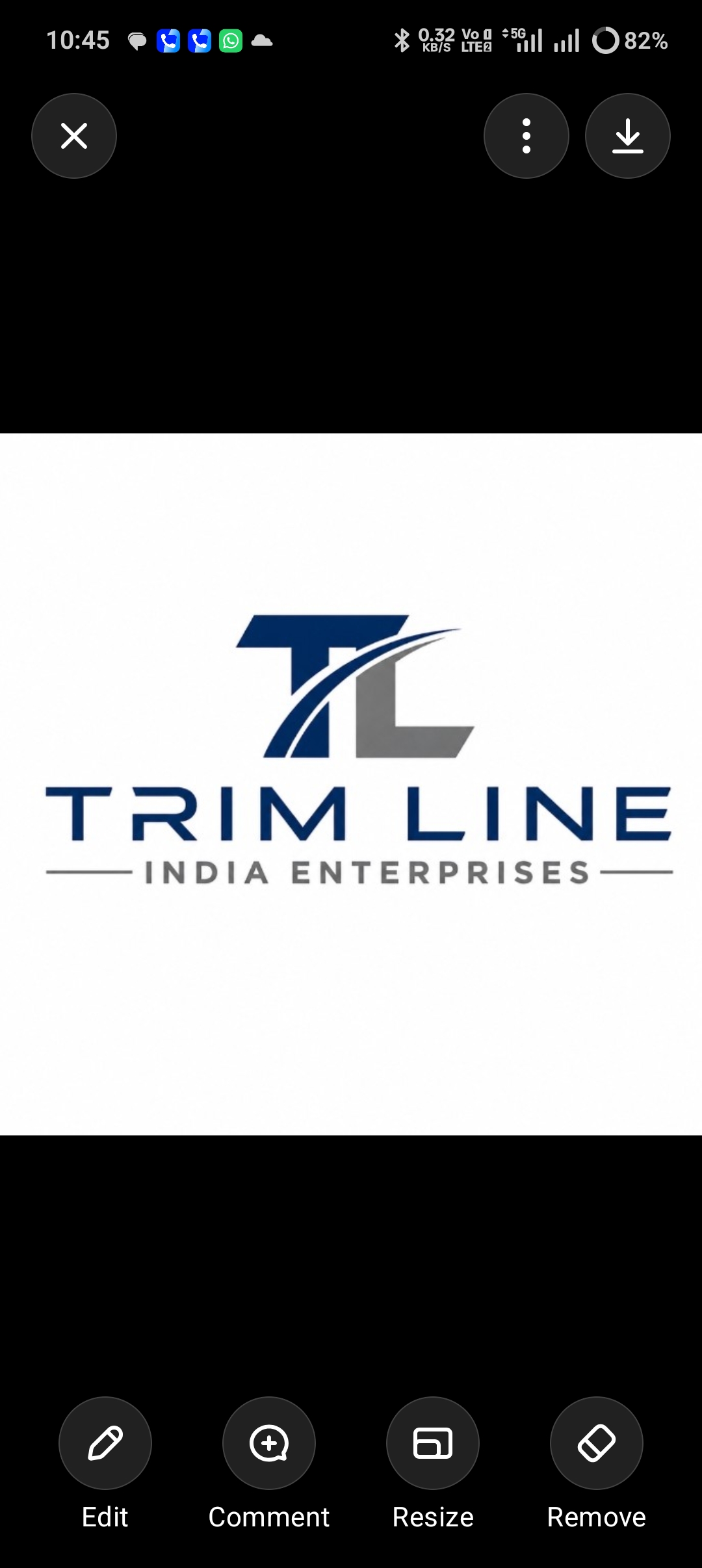 Trim Line India enterprises logo