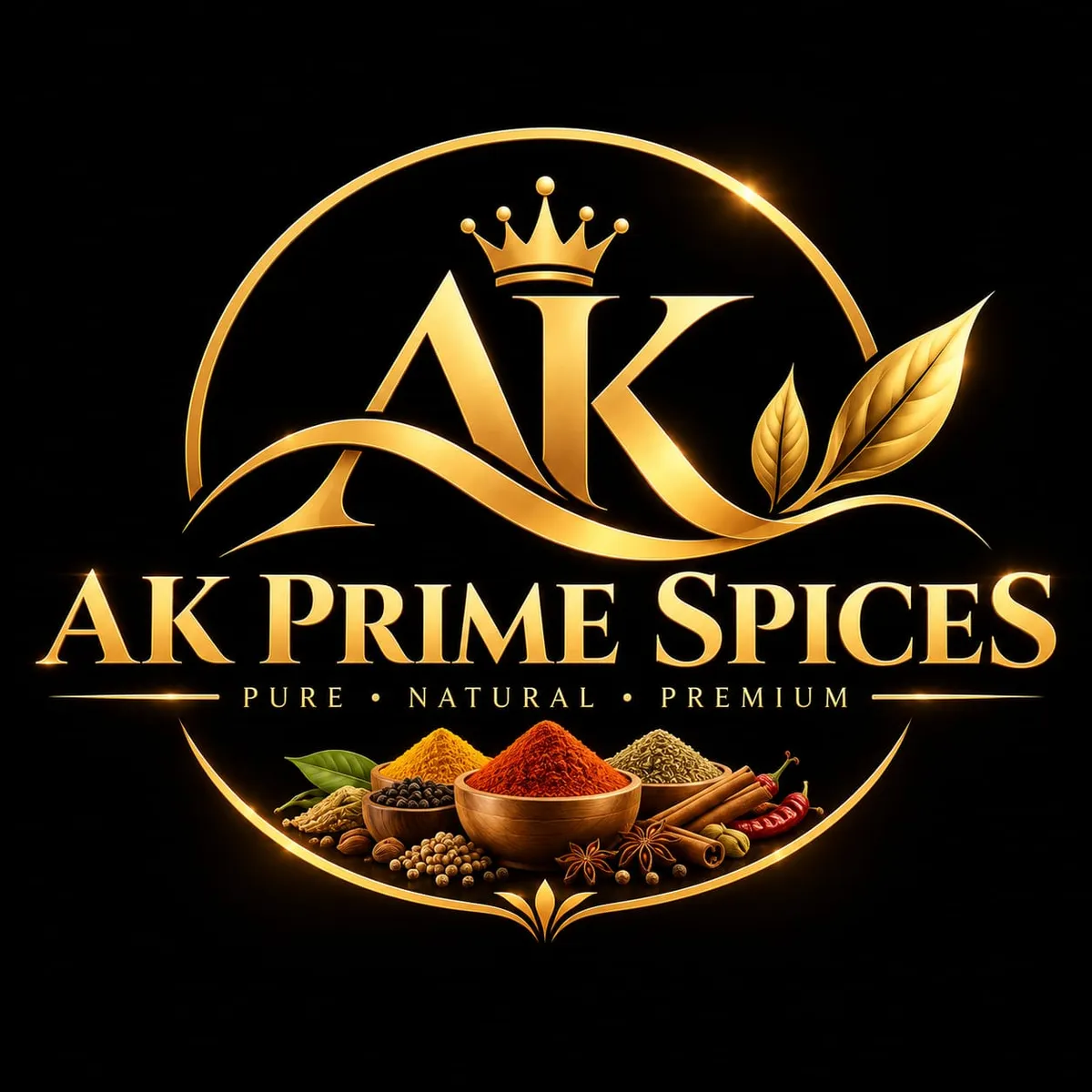 AK prime spices logo